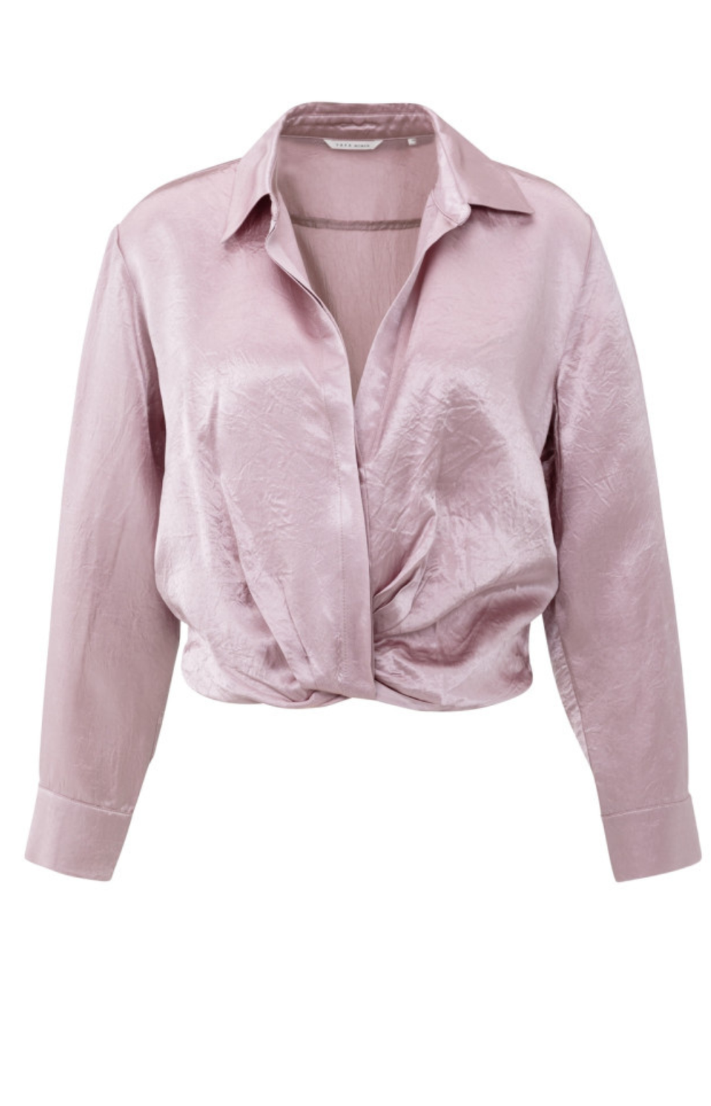 YAYA | Blouse Satijn Lichtroze