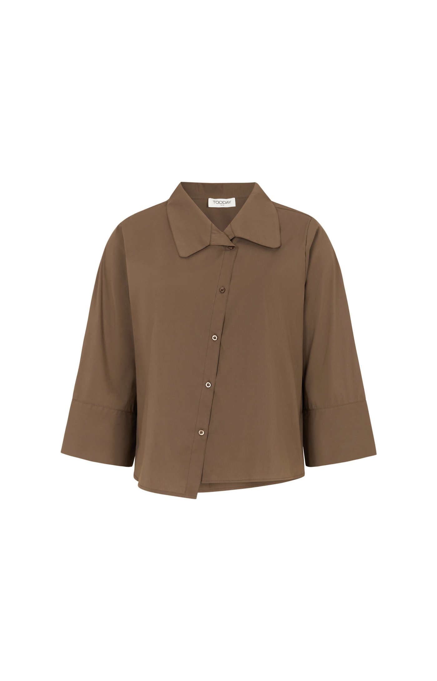 Tooday | Amara Shirt Bitter Chocolate