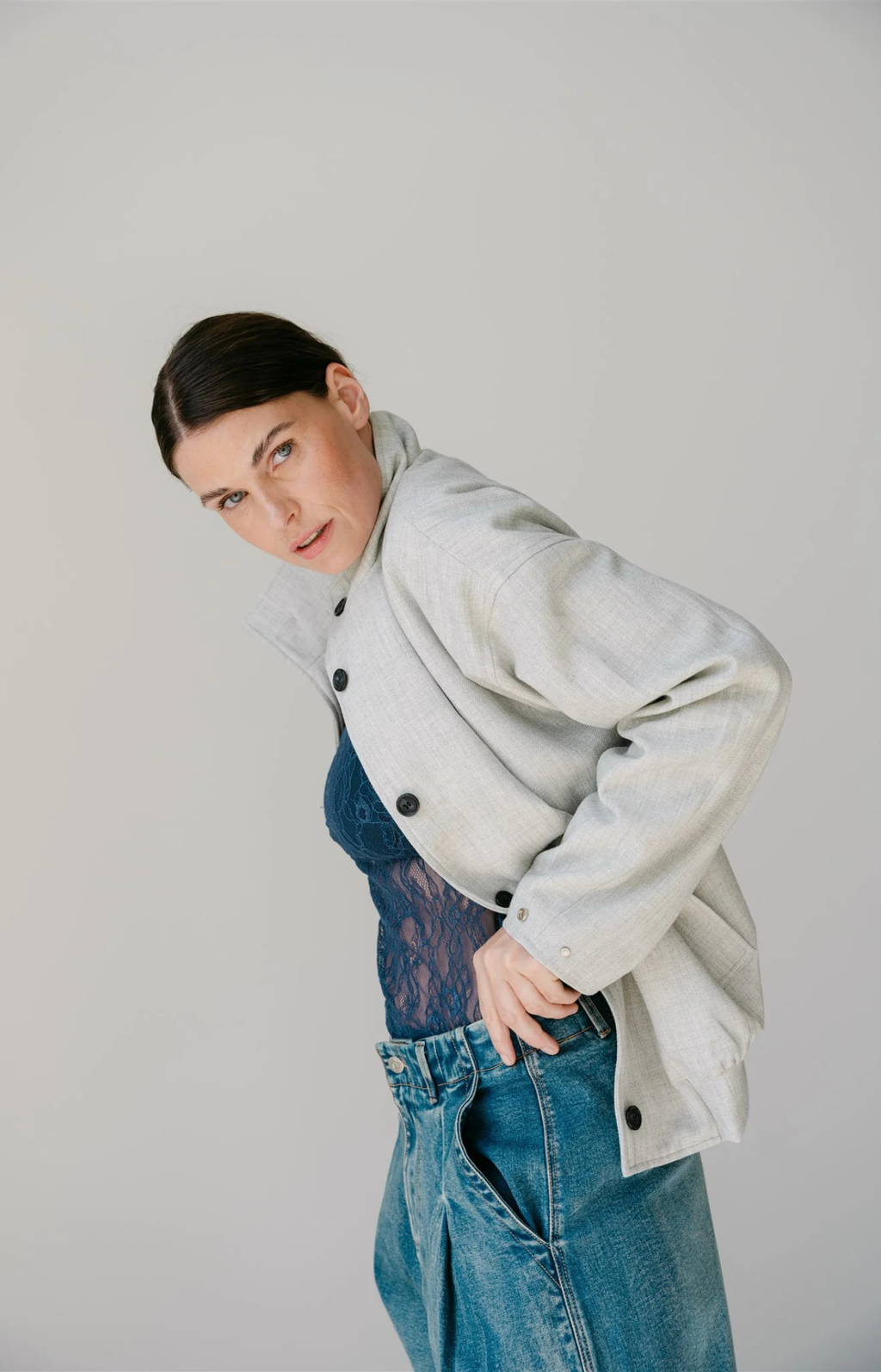 Aimee The Label | SonnyS6 Lace Top Marine