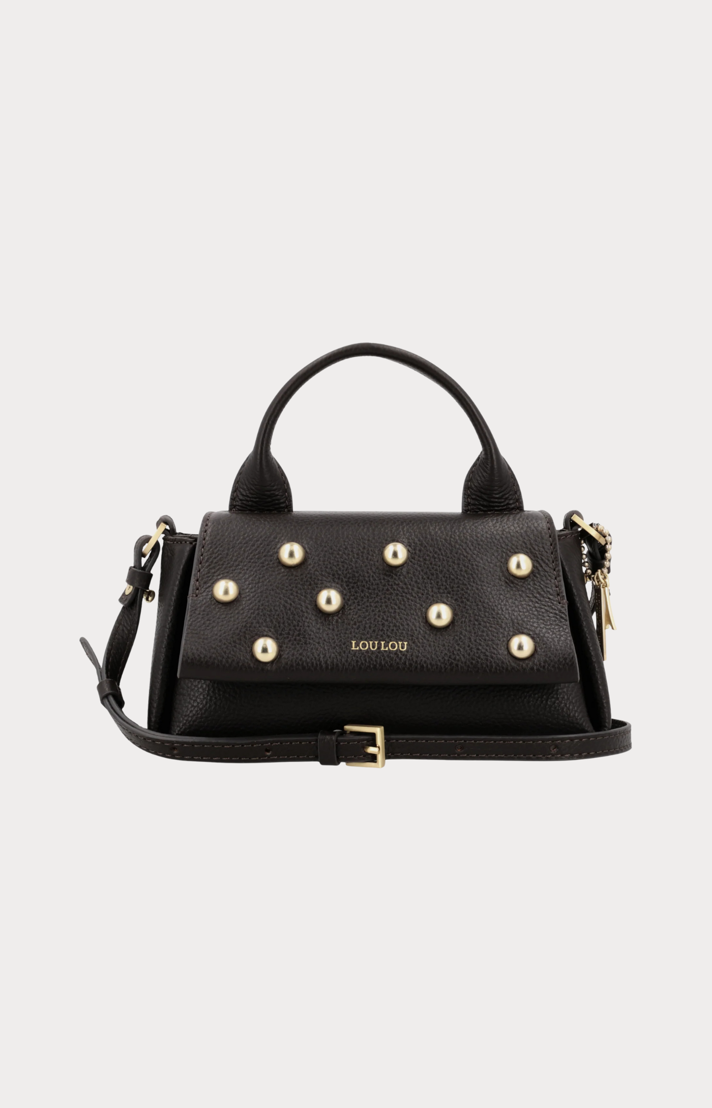 Lou Lou Essentiels | Mae Studs Chocolade Torte Gold