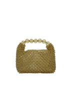 Sui Ava | Slouched Beaded Bag Green Grape