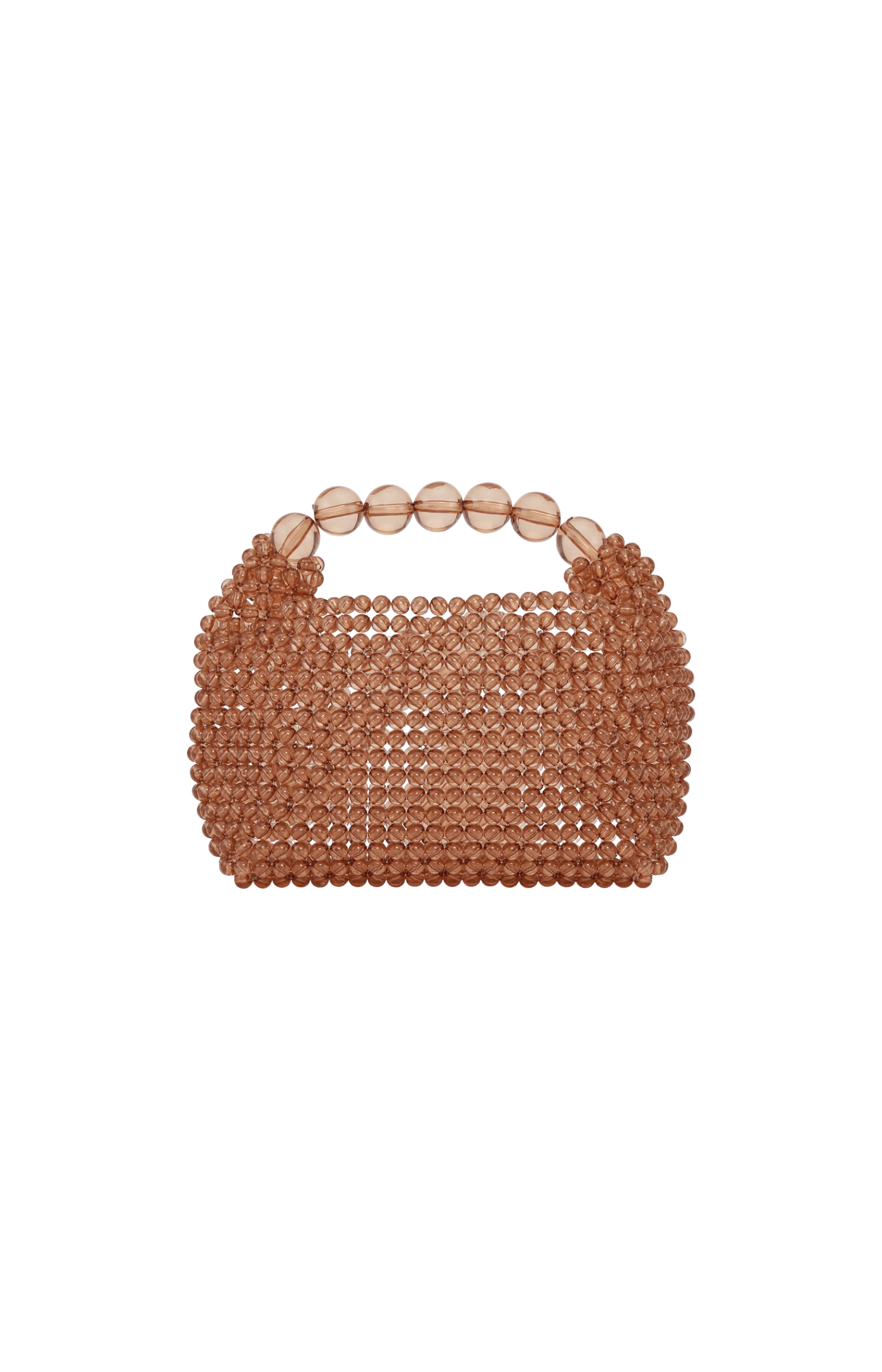 Sui Ava | Slouched Beaded Bag Toffee