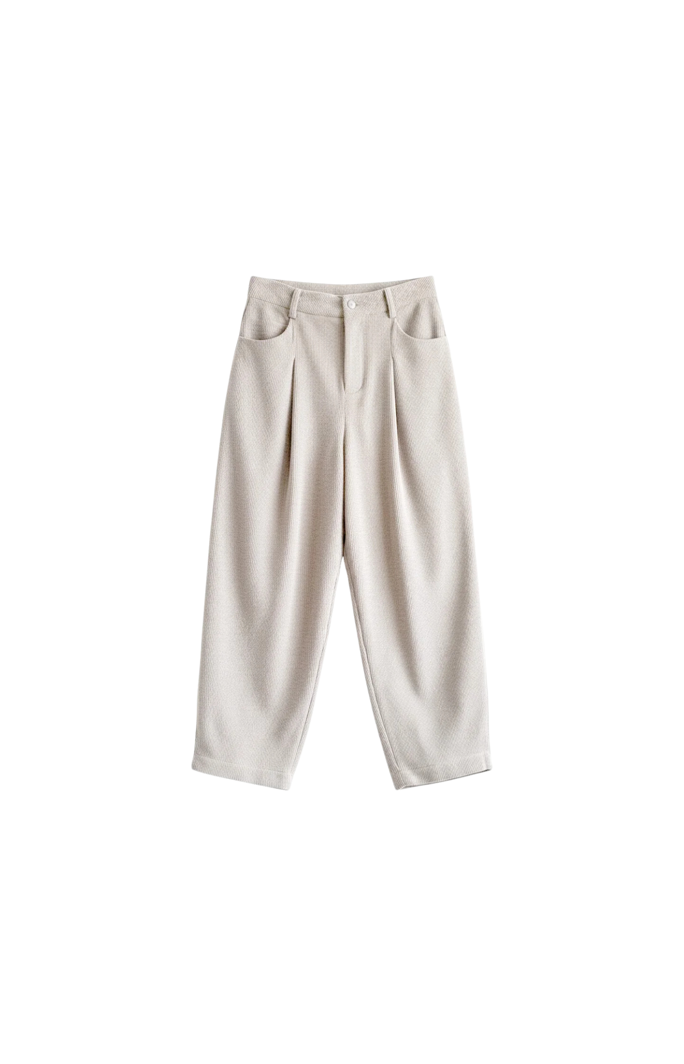 Aimee The Label | Sandiego Ribcord Trouser Off-white