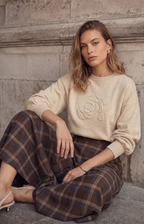Minus | Zelia Knit Pullover Sand Gray