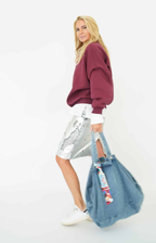 EST'SEVEN | Shopper Bag Evc Light Blue Denim