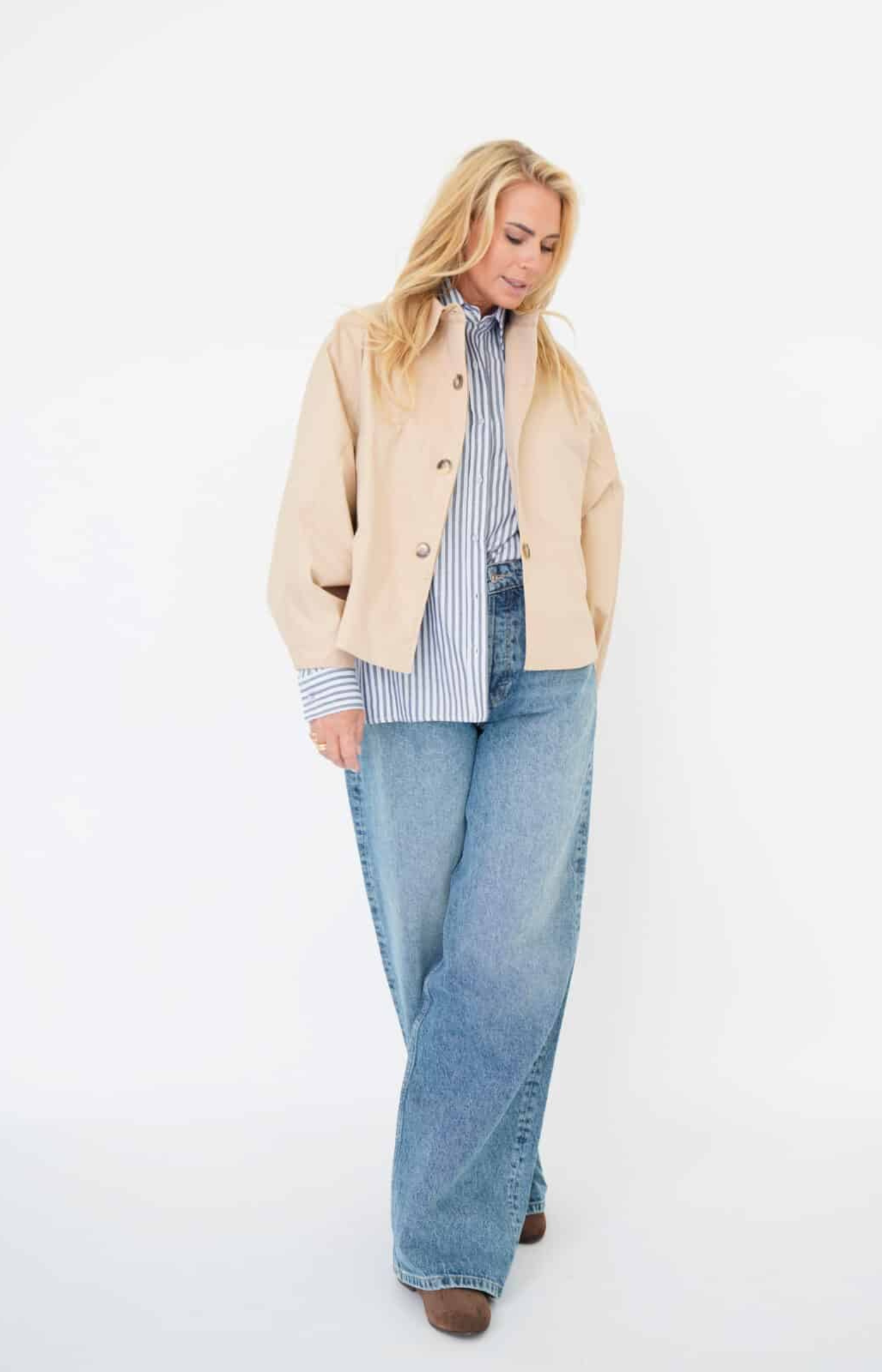 EST'SEVEN | Zaina Coat Beige