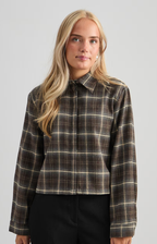 Minus | Regine Shirt Tiramisu Checked