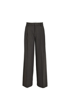 Minus | Vivianne Mid Waist Pants Dark Grey