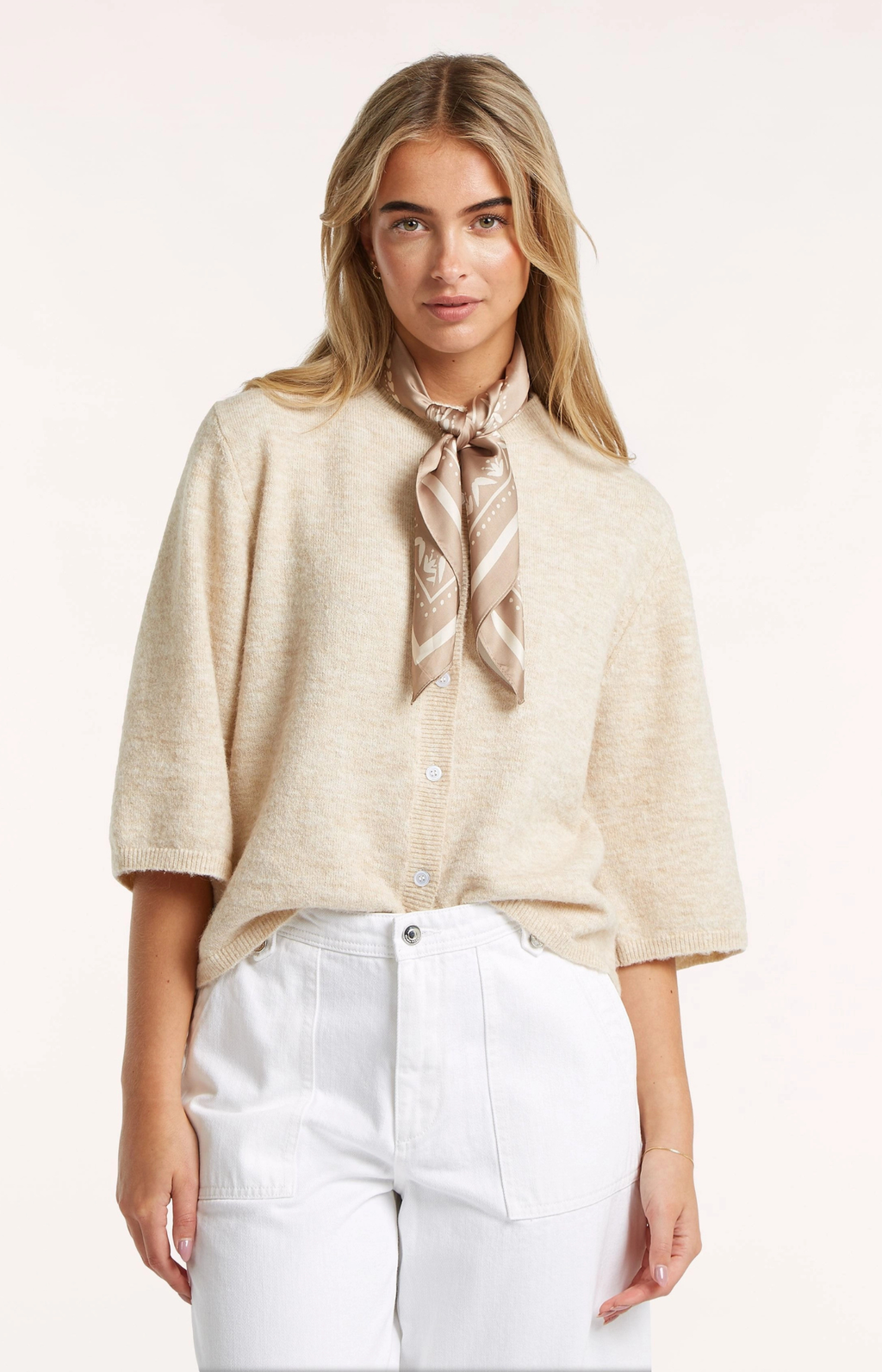 Circle of Trust | Maeve Cardigan Safari Tan