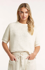 Circle of Trust | Rose Knit White Smoke