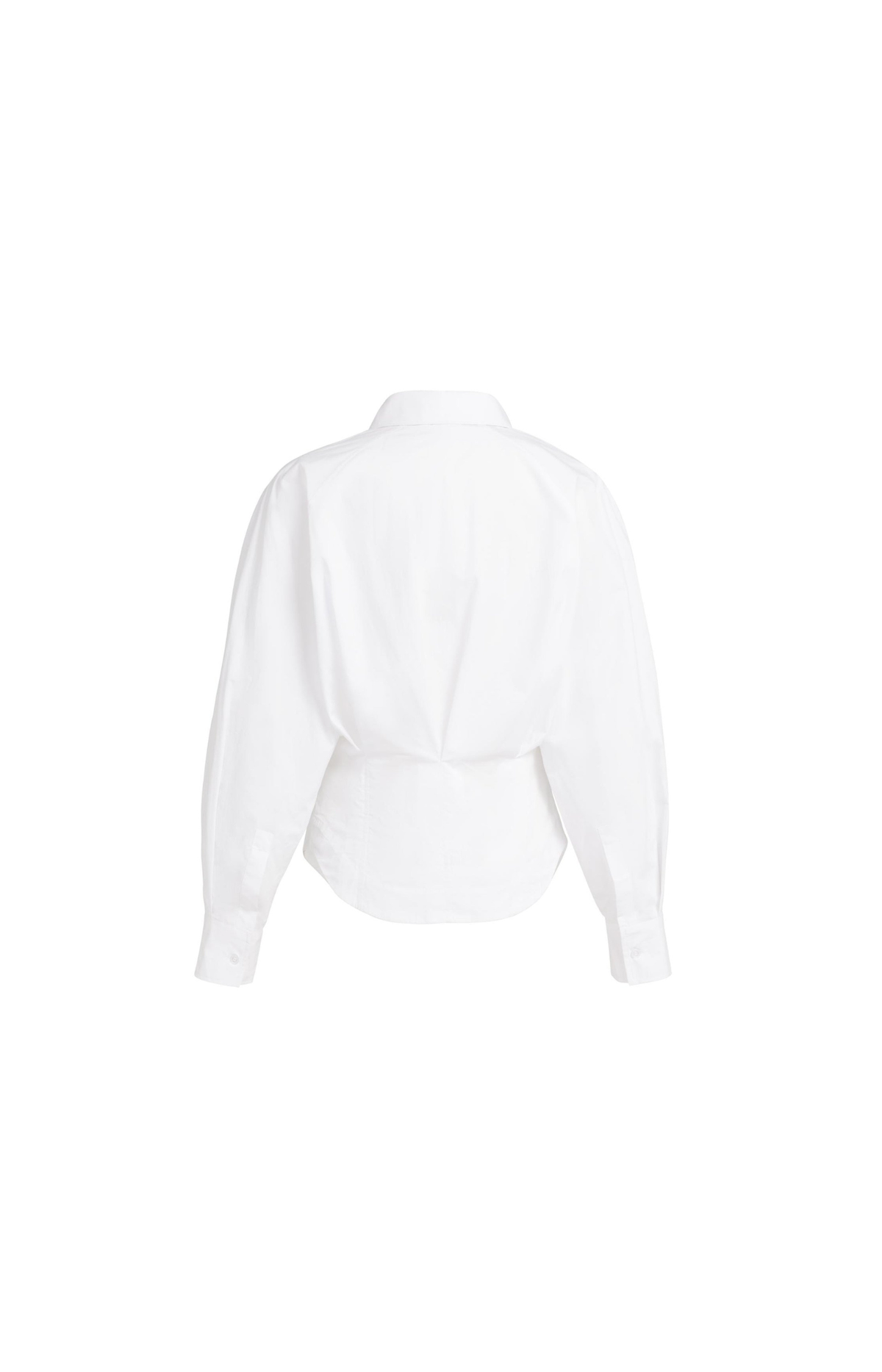 YAYA | Blouse With Waist Accent And Pleat Detail Pure White