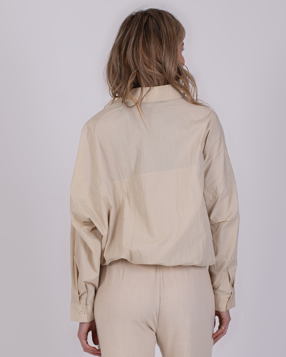 The Clothed | Juba Dames Blouse Pale