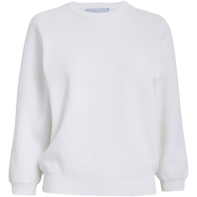 Minus | Kristi knit pullover - cloud dancer - MI6747