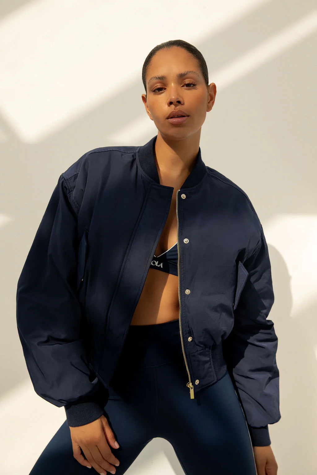 The Lola Club | Leah Bomber Navy