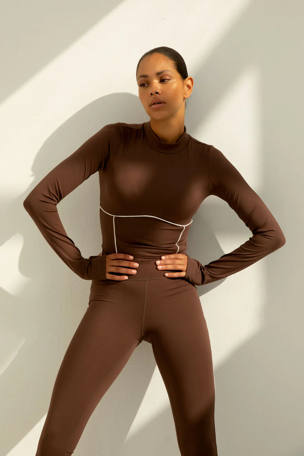 The Lola Club | Demi Legging Chocolate