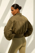 The Lola Club | Leah Bomber Olive