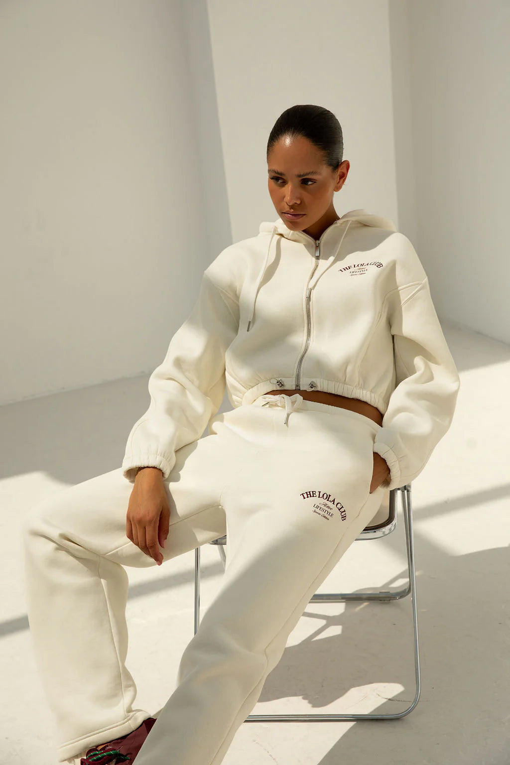 The Lola Club | Maya Cardigan Cream