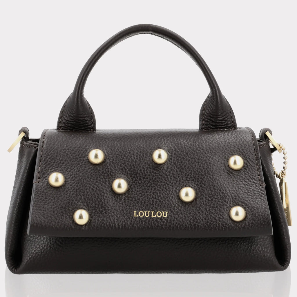 Lou Lou Essentiels | Mae Studs Chocolade Torte Gold