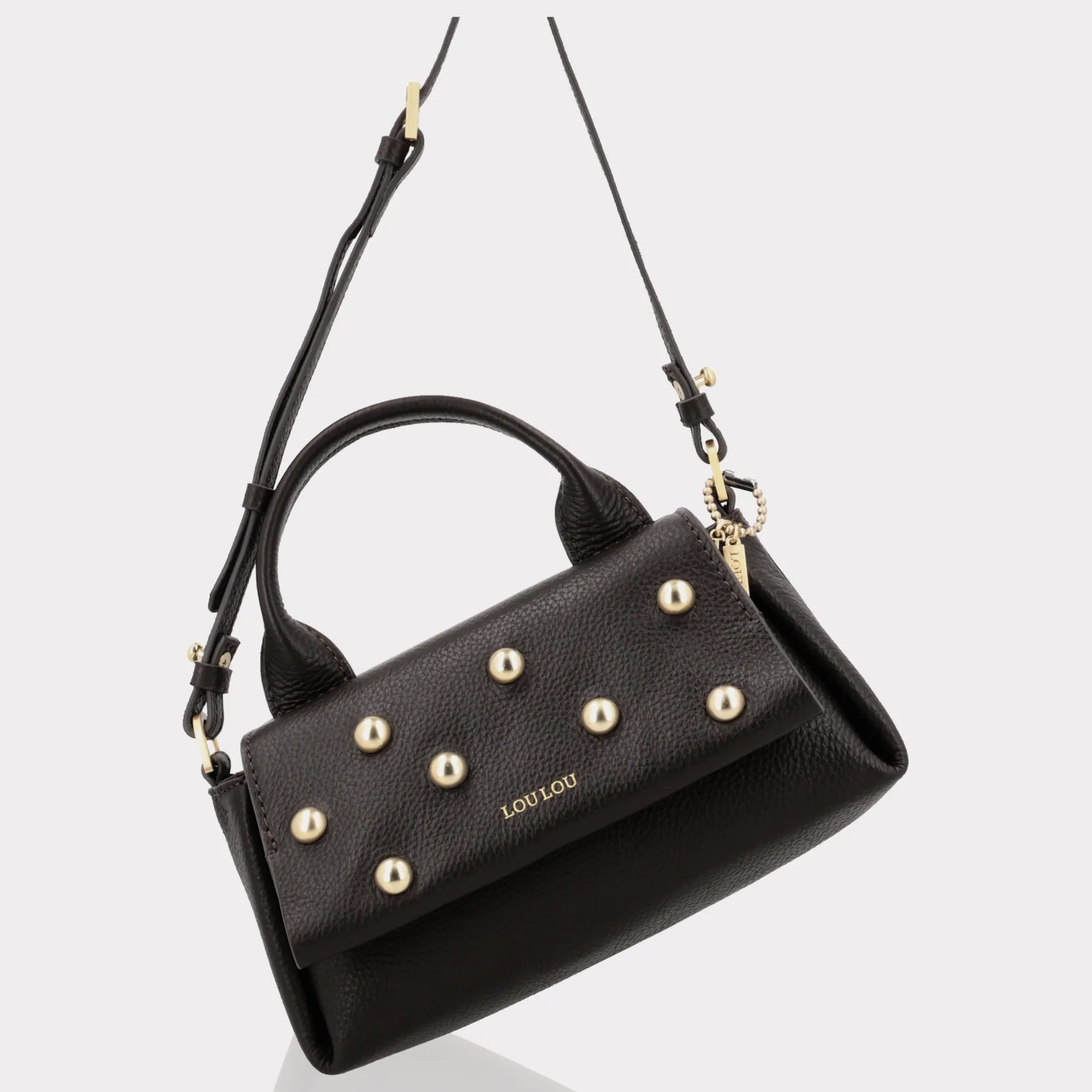 Lou Lou Essentiels | Mae Studs Chocolade Torte Gold