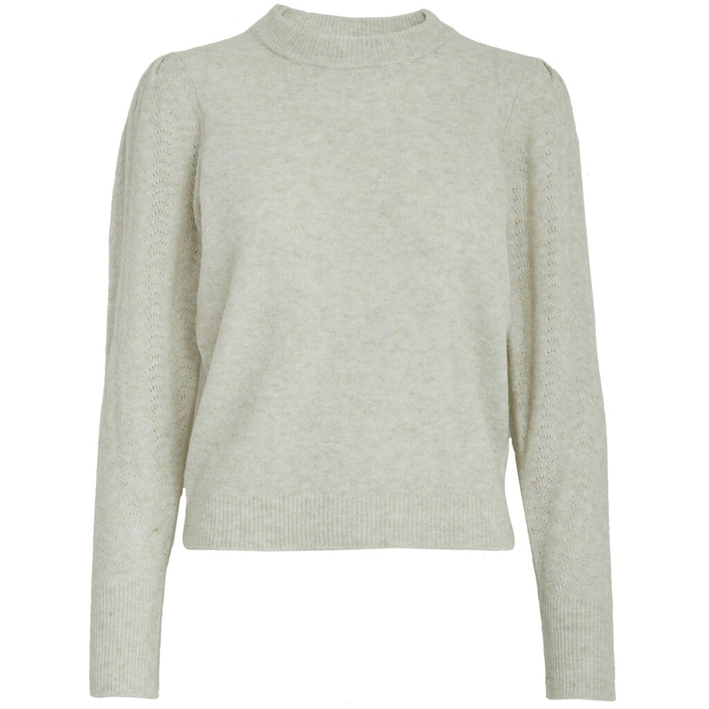 Minus | Lianne knit pullover - light birch - MI5832