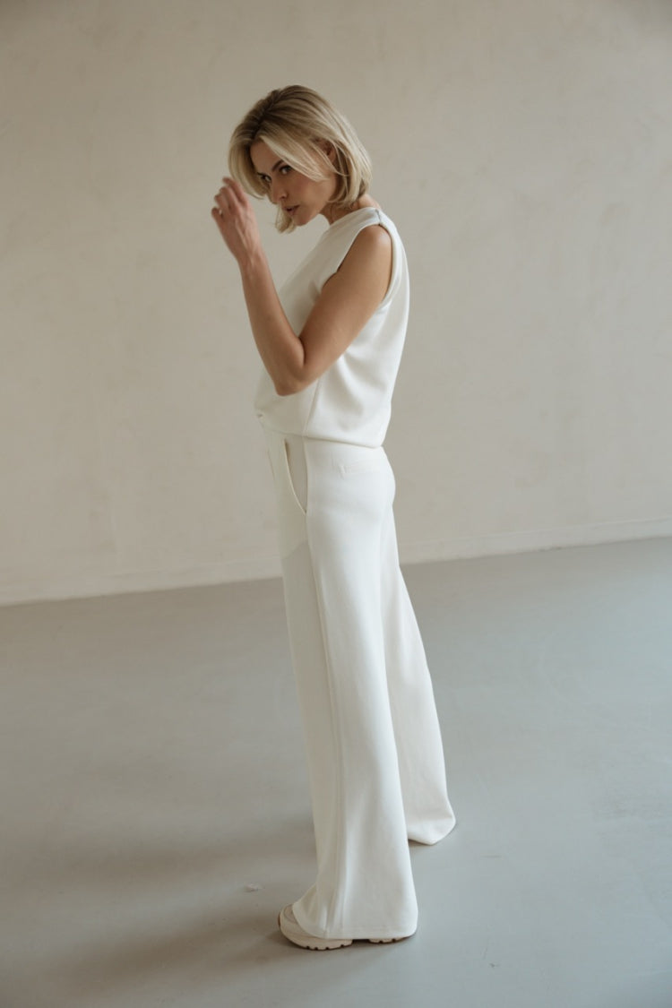 Aimee the Label | pantalon Love2 - offwhite - Love2