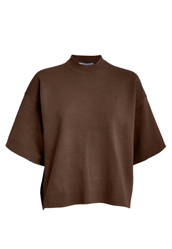 Minus | Lupi Knit T-shirt Tiramisu