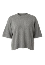 Minus | Lupi Knit T-shirt Gunmetal Melange