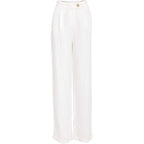 Minus | Marly linen pants - white - MI4789