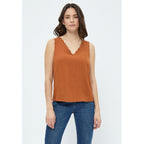 Peppercorn | marniella scallop edge top - coconut shell