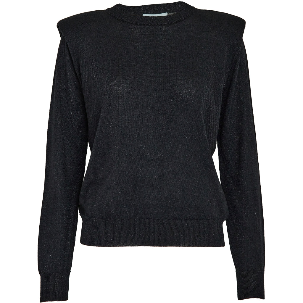 Minus | Mekira knit pullover - black metallic