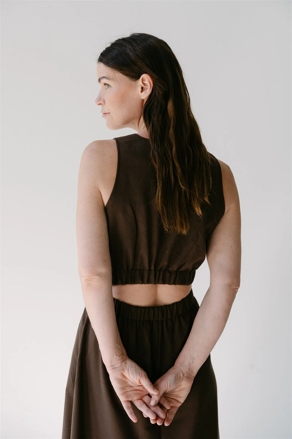 Aimee The Label | Melina Dress Brown