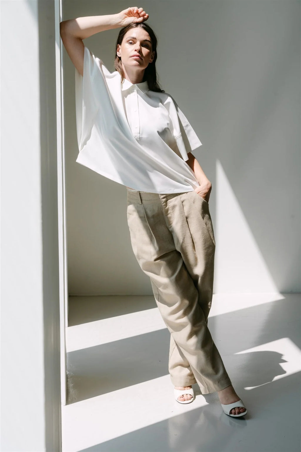 Aimee The Label | Mieeille S6 Shirt Off-White