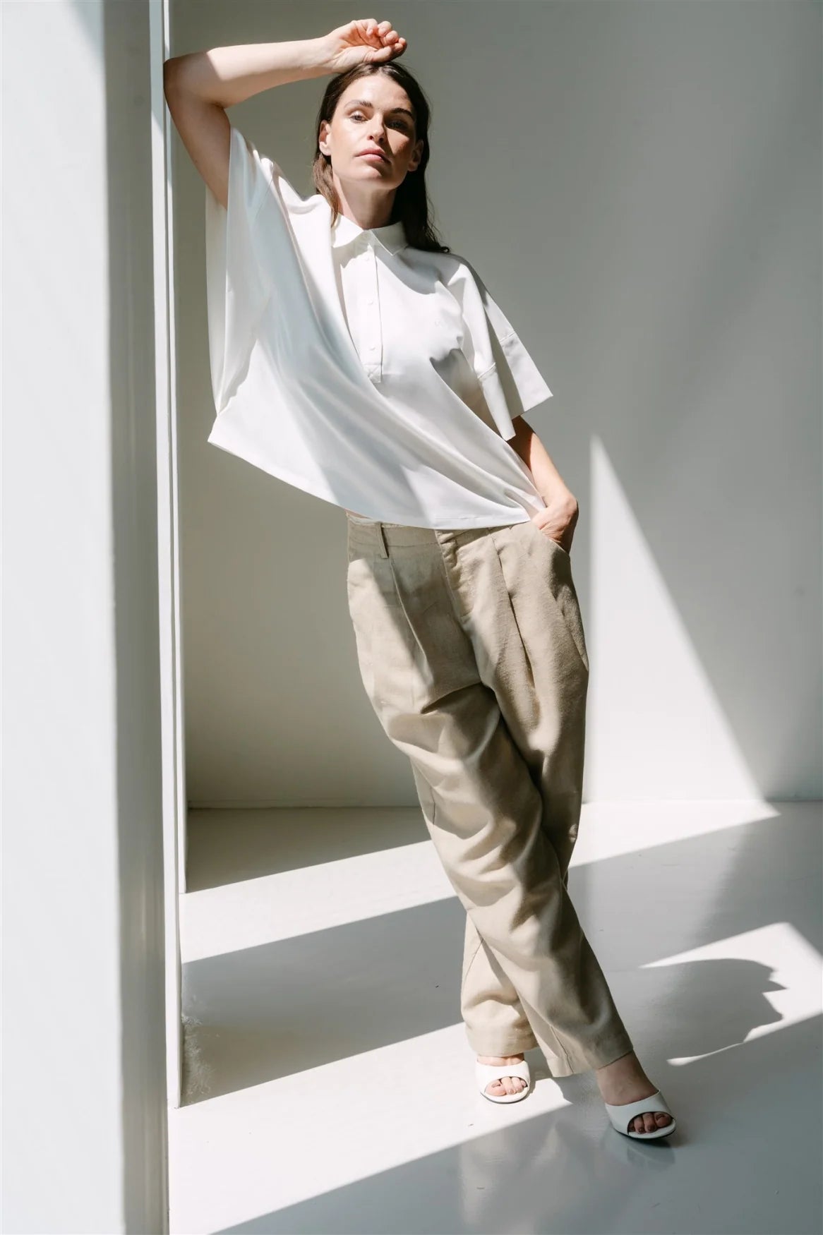 Aimee The Label | Mieeille S6 Shirt Off-White