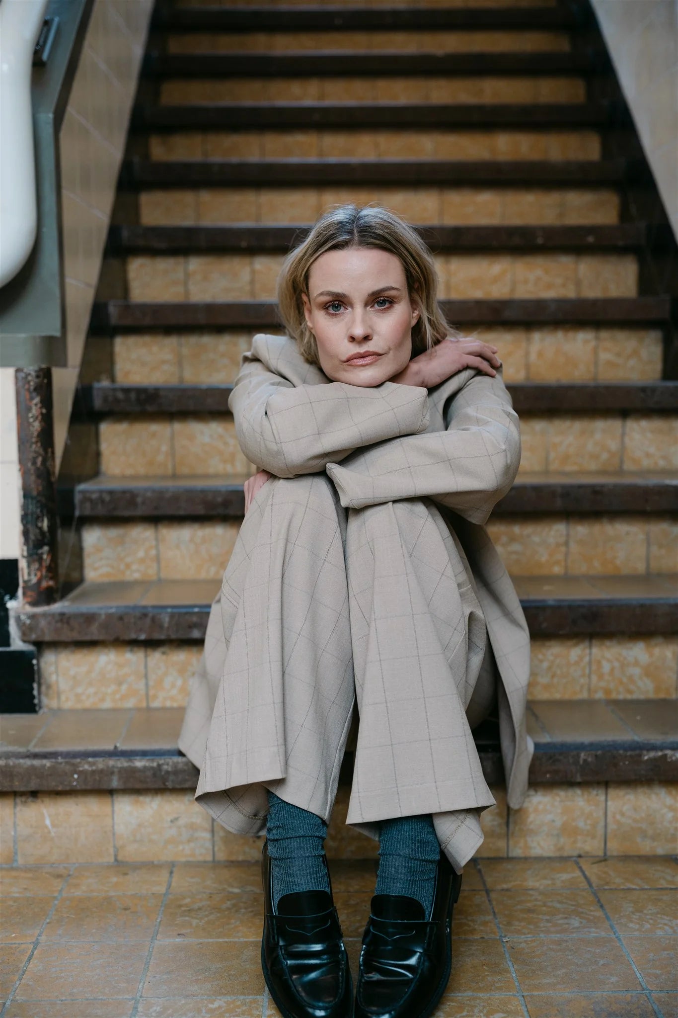 Aimee The Label | Nyk Trousers Sand Check