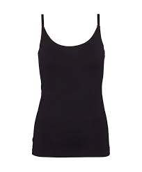 Esmé Studios | Penelope Singlet top - black - ES122-306-1