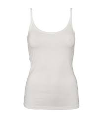 Esmé Studios | Penelope Singlet top - white - ES122-306-1