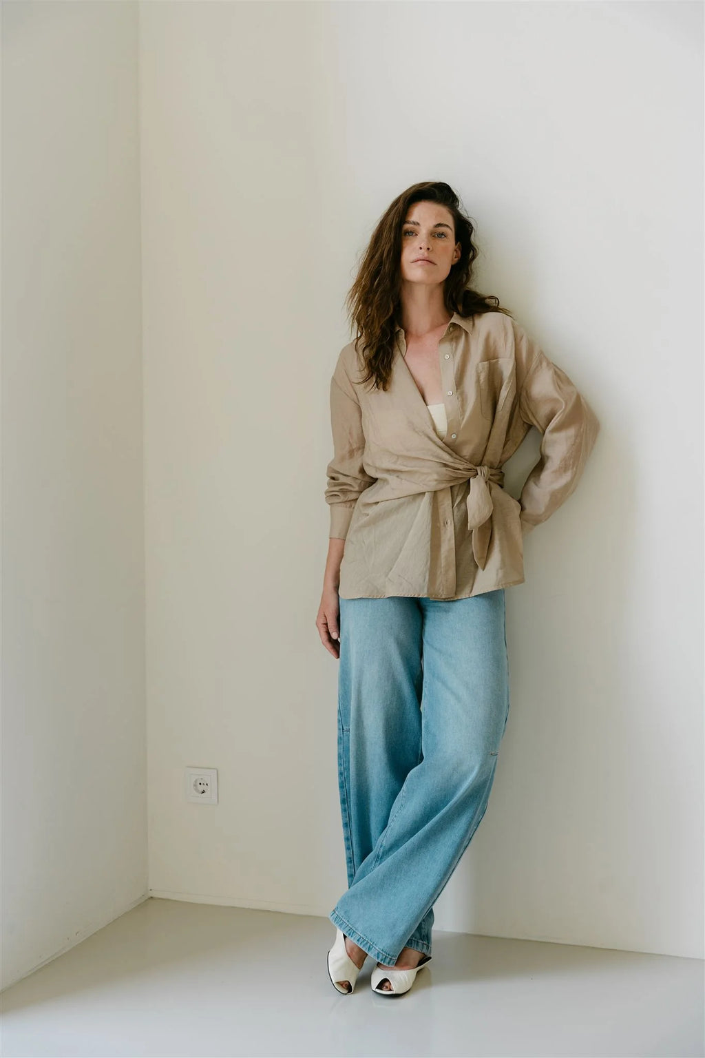 Aimee The Label | Philou Blouse Sand