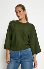 Minus | Tess Knit T-shirt Rifle Green