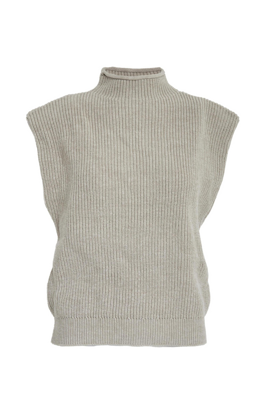 Minus | Naomi Knit Vest String Gray