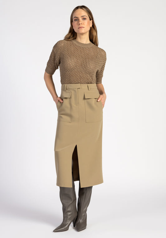 Aaiko | Salana - savanna green skirt
