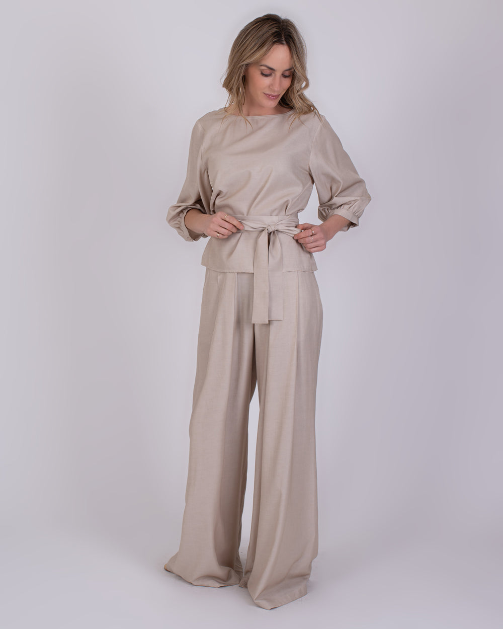 The Clothed | Riyad Dames Blouse Pale