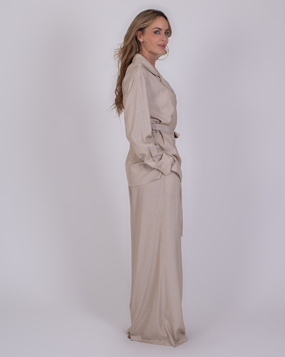 The Clothed | Riyad Dames Blouse Pale