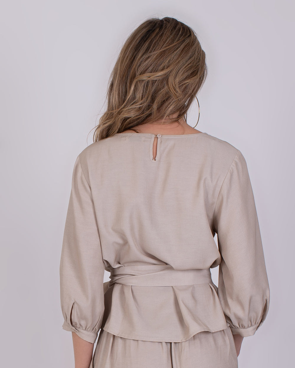 The Clothed | Riyad Dames Blouse Pale