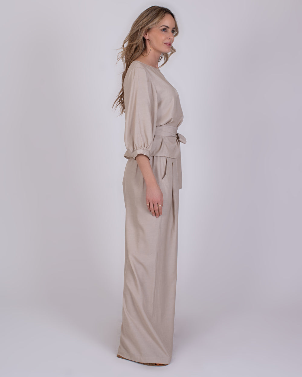 The Clothed | Riyad Dames Blouse Pale
