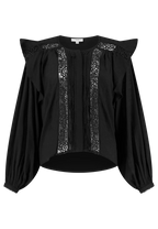 Ismay Label | Rose blouse - black