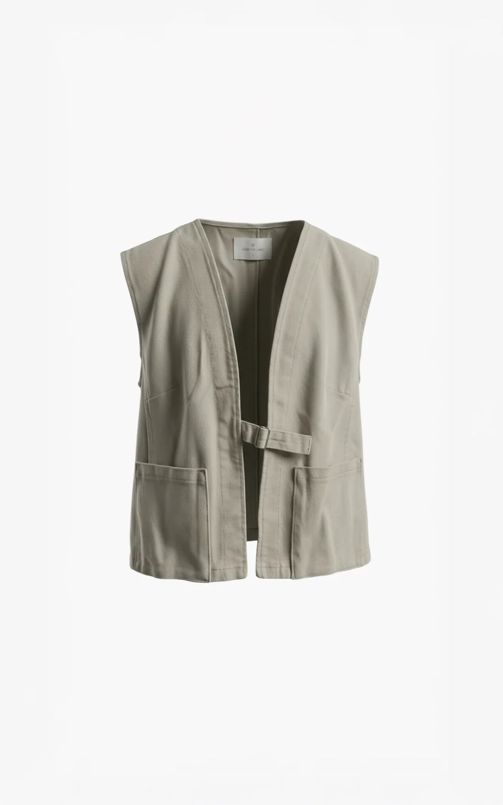 Aimee The Label | RoselineS6 Waistcoat Beige jeans