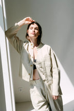 Aimee The Label | RoselineS6 Waistcoat Beige jeans