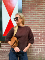 Studio Lavendel | Céline Pull Dark Brown