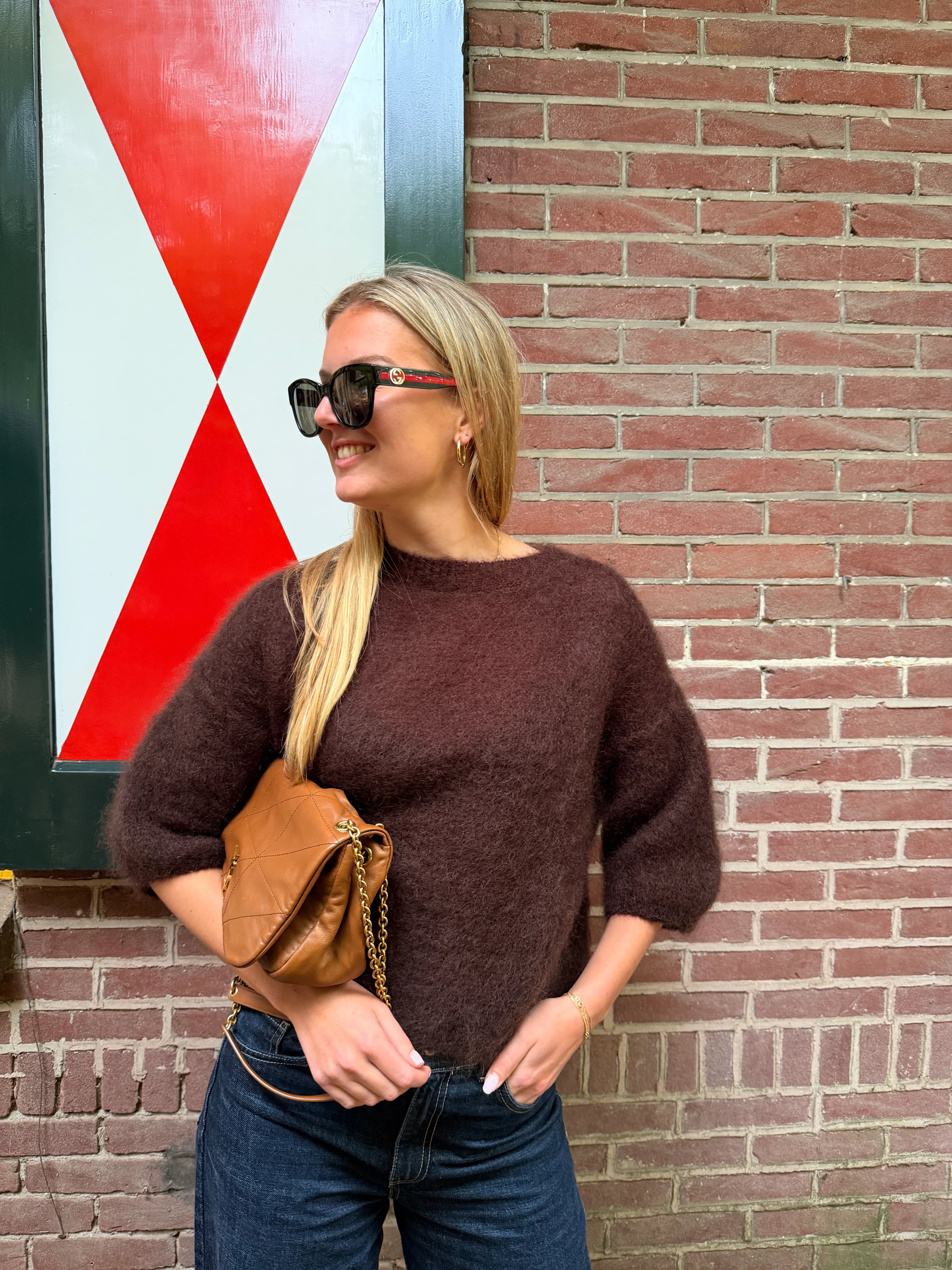 Studio Lavendel | Céline Pull Dark Brown