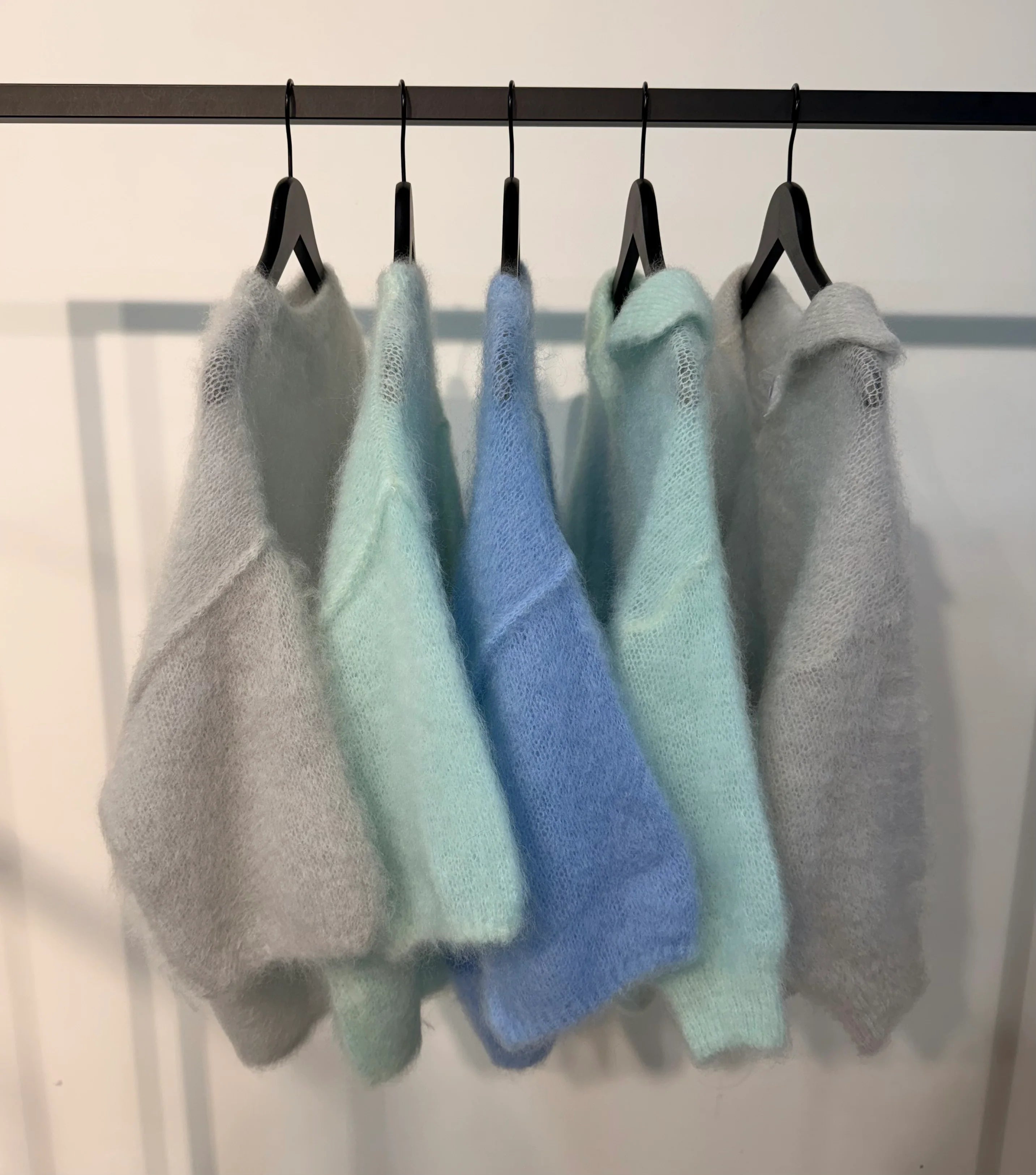 Studio Lavendel | Mohair Polo Light Grey